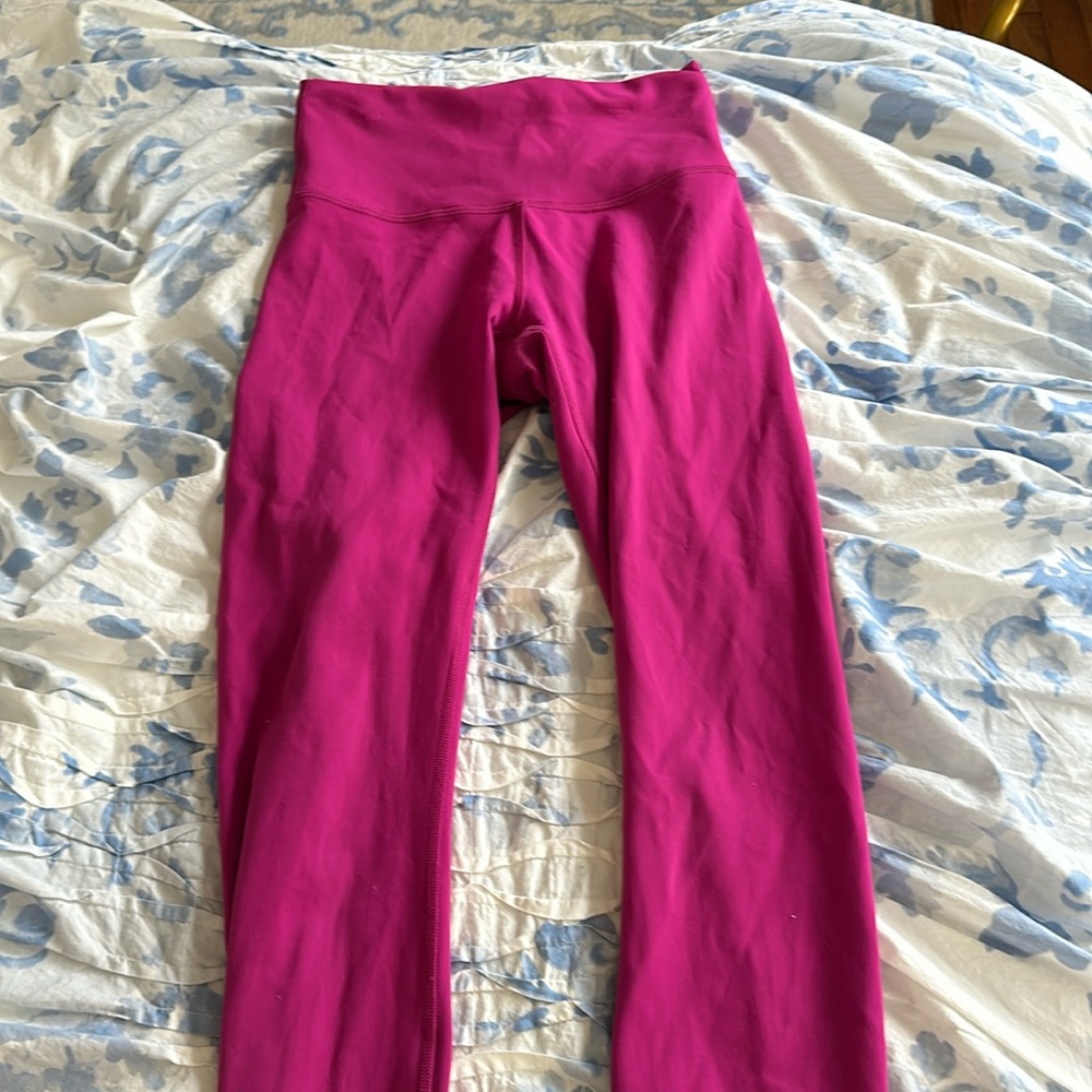 Lululemon Ripened Raspberry Wunder Train Leggings - image 1
